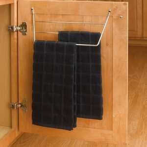 Cabinet Door Mount Towel Holder